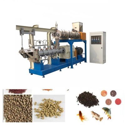 Factory price floating fish dog cat food making machine fish feed extruder