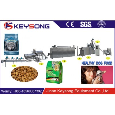 Dog Chews Processing Machinery Dog Chewing Food Line